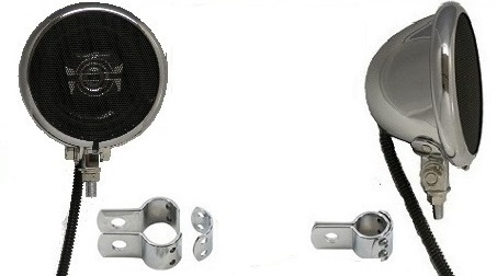 4 Inch Unplugged Motorcycle Speakers