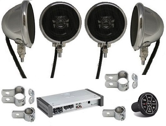 Ultra Extreme Amplified Motorcycle Speaker System BLUETOOTH EDITION